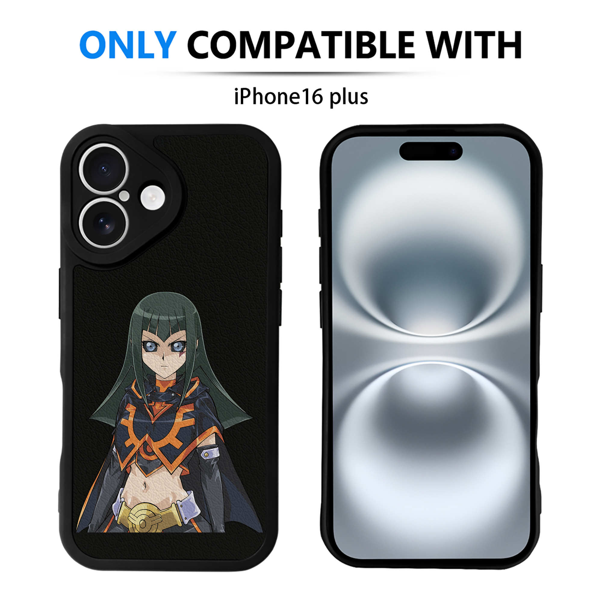 遊☆戯☆王 Yu-Gi-Oh! 【iPhone 16シリーズ対応】シリコンスマホケース（レザー調） 材質：シリコン